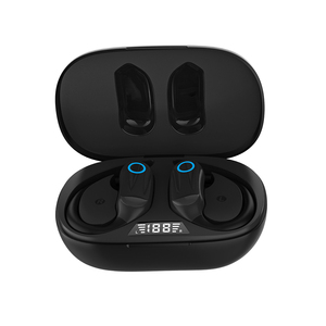 Auriculares Deportivos Inalámbricos TWS con Pantalla LED Táctil, Resistentes al Agua IPX7, con Gancho para la Oreja, Estéreo, IP10 5.3, 11mm, Doble Auricular, 500mAh - Product Image 4