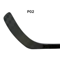 Crosse de hockey sur glace ZENK en fibre de carbone, modèle professionnel, flexibilité 20, longueur réglable 69 pouces, pour seniors et juniors
