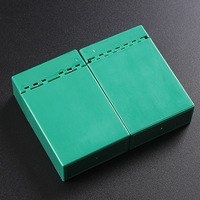 Étui à cigarettes Transparent en plastique acrylique imperméable pour femme, boîte de rangement de paquet