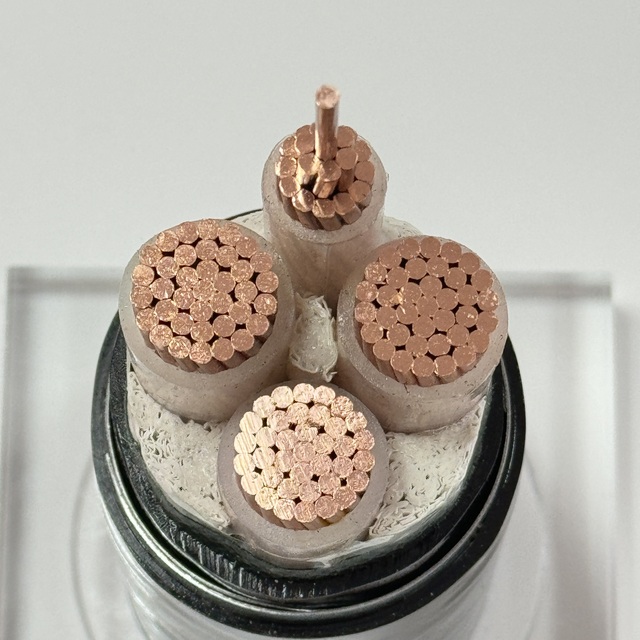 ZC-YJV22 3-core National Standard Copper Core 8.7/15KV High-voltage Power Cable with armor Cable