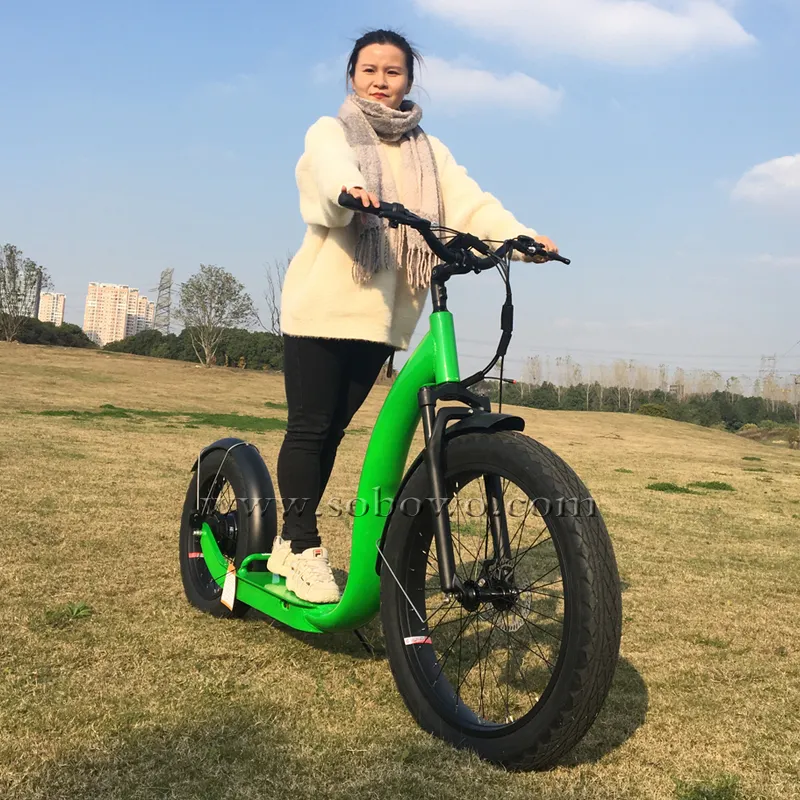 Sobowo Electric Bicycle Bafang 48v 750w Motor Off Road Electric Scooter 26 Inch Snow Fat Kick Bike Scooter for sale