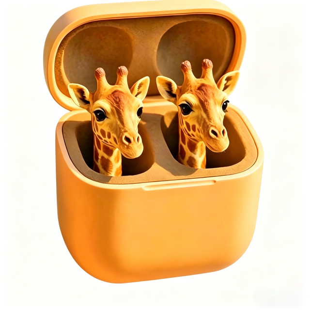 Bulk Animal Themed Portable Wireless Headphones Frog Earbuds Cute