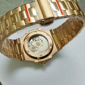 Reloj Mecánico Automático con Movimiento NH38, Esqueleto, Cristal de Zafiro, Resistente al Agua, Relojes de Pulsera de Moda, Venta al Por Mayor - Product Image 6