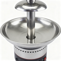 2025 LST professionnel 4 niveaux en acier inoxydable ménage électrique table chocolat fontaine cascade distributeur chaud Machine