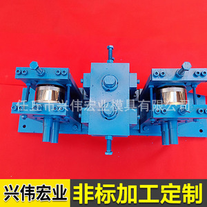 Máquina Aplanadora Pequeña, Molino de Rodillos de Tres Etapas para Alambre Redondo, Acero Inoxidable, Laminación en Frío, Fundición a Presión, Instrumentación - Product Image 3