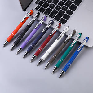ปากกาสไตลัสโปรโมชั่น ปากกาลูกลื่นโลโก้สั่งทำ ปากกาเขียนหน้าจอสัมผัส ปากกาโลหะสำหรับสำนักงาน ของขวัญธุรกิจ - Product Image 1