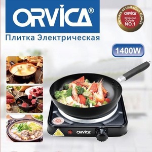 Orvica Electric <b>Ceramic</b> Cooktop 1000W Smooth Surface Single Burner Portable Stove For Stir Fry Hot <b>Pot</b> Cooking - Product Image 3