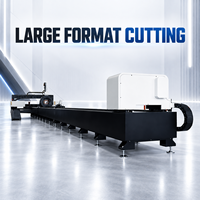 Machine de découpe laser CNC 3-en-1 pour plaques, tubes et profilés en acier H/I/C avec biseau