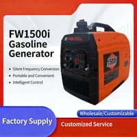 1KW Mini Benzin-Inverter-Generator Kraftstoffsparend Tragbar 110V Steuerung Klein Haushalt Outdoor Camping