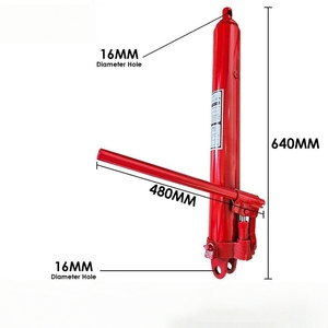 Suministro de fábrica: Bomba de pistón único, elevador de cilindros de acero para grúas, elevador hidráulico de brazo largo para grúas - Product Image 4