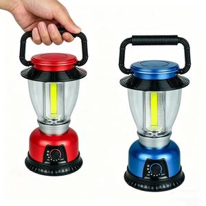 Lanterne de camping LED COB rechargeable portable, lumière d'urgence étanche - Product Image 1