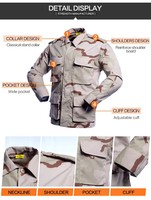 Uniforme de chasse tactique BDU pour hommes - Tissu Rip-Stop respirant et antistatique
