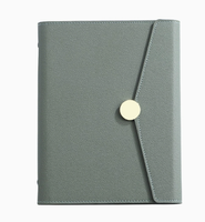 Carnet en cuir PU de luxe au design élégant pour usage professionnel, personnel et éducatif
