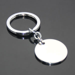 LLavero de Metal con nombre para identificación de mascotas, llavero de acero inoxidable para llaves, regalo perfecto - Product Image 2