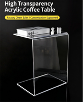 Acryl PMMA Klare Kratzfeste Recycelbare Tischplatte mit Zuschnittservice Maßgefertigt für Ess-/Kaffeetische/Schreibtische