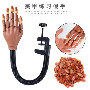 Outils de manucure d'entraînement réglables <span class=keywords><strong>pour</strong></span> nail art Main de pratique <span class=keywords><strong>pour</strong></span> ongles en acrylique Modèle Mains - Product Image 3