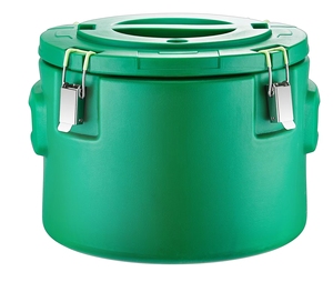Gran capacidad 15L/30L/50L patrón moderno calentador de alimentos de acero inoxidable barril aislamiento térmico preservación para fiesta Catering - Product Image 1