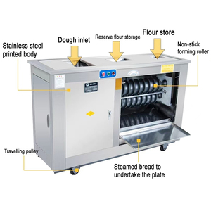 Divisor de línea de producción de panadería de alta velocidad 2000 + Porciones/Hora Ajuste de peso de pantalla táctil con motor como componente central - Product Image 6