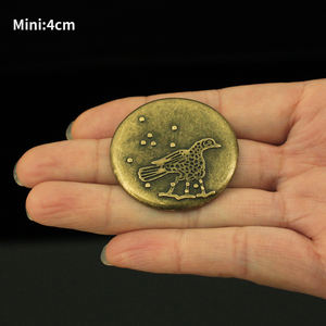 พวงกุญแจโลหะขนาดเล็กรูปสัตว์สี<span class=keywords><strong>ดำ</strong></span> Wukong สีทองของเล่นของขวัญวันคริสต์มาสมีสองสีให้เลือกขนาด22ซม. 40ซม. - Product Image 2