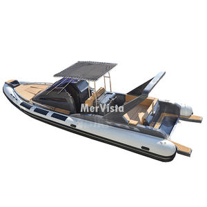 Canada Deluxe Yachts 9,6 M Rib 960 Orca Hypalon Cruising Casco <span class=keywords><strong>de</strong></span> fibra <span class=keywords><strong>de</strong></span> vidrio Inflable Rib Boat - Product Image 4