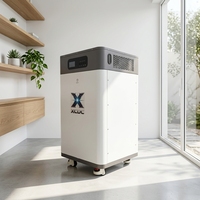 Station d'alimentation portable tout-en-un modulaire et empilable IP65 48V, batterie au lithium LiFePO4 pour stockage d'énergie solaire hybride 10-20 kW