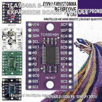 Module de carte d'extension multiplexeur I2C TCA9548A 1 à 8, compatible Arduino