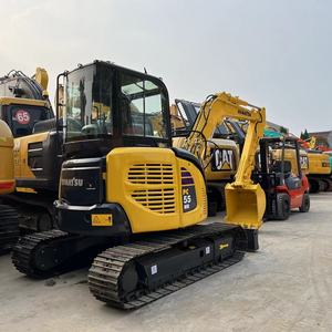 รถขุดขนาดเล็กมือสอง Komatsu PC55MR-2/3 สภาพดี มีสินค้าในสต็อก ราคาถูก พร้อมจัดส่ง - Product Image 5