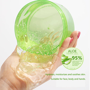 Gel hydratant à l'<span class=keywords><strong>aloe</strong></span> vera 300g OEM personnalisé, <span class=keywords><strong>95</strong></span>% d'ingrédients naturels, soin hydratant pour la peau, anti-inflammatoire, apaisant, gel d'<span class=keywords><strong>aloe</strong></span> vera - Product Image 5