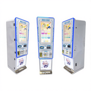 Máquina expendedora de monedas inteligente de <span class=keywords><strong>metal</strong></span> de 32 pulgadas, venta al por mayor, cambio automático de billetes, cambio de fichas para juegos de arcade - Product Image 2