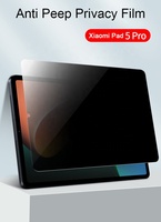 Protecteur d'écran Anti-Peeping pour Xiaomi Pad 5 11 Mipad 5 Pro 12.4 pouces Mi Pad Anti-éblouissement PET mat Anti-espion Film filtre de confidentialité