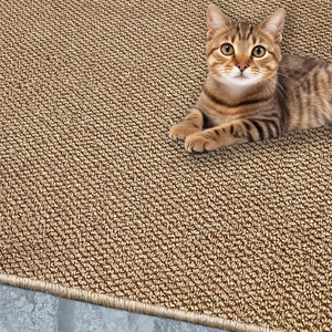 Alfombras de Imitación de Sisal, <span class=keywords><strong>Alfombra</strong></span> Ecológica Resistente a Arañazos de <span class=keywords><strong>Gatos</strong></span> <span class=keywords><strong>para</strong></span> Sala de Estar - Product Image 1