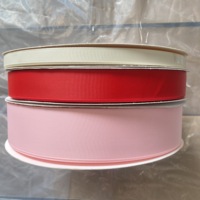 Rouleau de ruban d'emballage cadeau solide de 3/8 pouces ruban gros-grain ruban personnalisé avec artisanat faisant des arcs de cheveux faisant la décoration