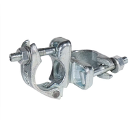 Coupleur de treuil pour échafaudage en acier galvanisé, forgé à chaud, fixation fixe, pièces d'échelle à coin