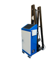 Máquina de pintura Vertical DX10, doble cabezal de pulverización, azulejos de cerámica, paredes de vidrio, impresora de pintor directo a la pared, efecto 3D UV