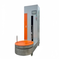 XL02 Machine d'Emballage de Bagages pour Aéroport, Machine à Filmer Étirable pour Petites Caisses/Valises