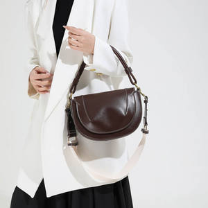 Nuova Borsa a Tracolla da Donna in Pelle PU, Piccola e Alla Moda, Stile <span class=keywords><strong>Saddle</strong></span> Bag, Portatile e di Lusso per Uso Quotidiano - Product Image 5