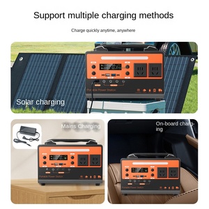2000Wh Portable Power Station With 2000W <b>Mini</b> Battery <b>Solar</b> MPPT Controller Flashlight & Car Power 21621 Power Station Portable - Product Image 3