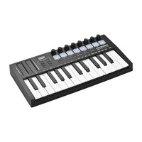 Contrôleur de clavier MIDI à 25 touches Audio électronique professionnel Intelligent Portable Arrangement Strike Pad Clavier Piano