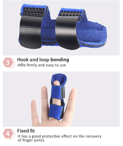 Férulas ajustables para dedos de nudillos para artritis, protector de placa de acero integrado, soporte para fractura de esguince, alivio del dolor - Product Image 5