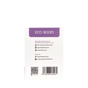 ECO BOOM ecológico sin cloro anti erupción <span class=keywords><strong>Agencia</strong></span> proveedor panty liner bambú almohadilla sanitaria - Product Image 2