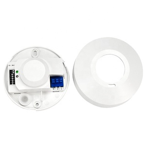 AC 220V-240V 5.8GHz Lò Vi Sóng Radar <span class=keywords><strong>Sensor</strong></span> Body Motion HF Detector Chuyển Đổi Ánh Sáng 95X42 Mét Cảm Biến 2-10M Detector - Product Image 3