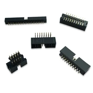 Personalización del fabricante Fila única 1- 40 pines 2,54mm Cabezales eléctricos Conector de PIN de 2mm