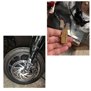 Plaquettes de frein à <span class=keywords><strong>disque</strong></span> pour VTT en vente chaude, <span class=keywords><strong>bloc</strong></span> de frein hydraulique en métal pour vélo de route - Product Image 5
