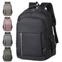 Sac à dos pour ordinateur portable, sac à dos d'affaires, sac à dos d'étudiant, sac à dos de voyage, en polyester Oxford, grande capacité, durable, 15,6 pouces