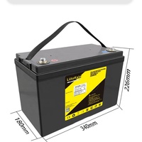 Baterai Lifepo4 Siklus Dalam 12 8V 150Ah Langsung dari Pabrik dengan Port Multifungsi untuk Sistem Penyimpanan Tenaga Surya Rumah dan Berkemah di Luar Ruangan