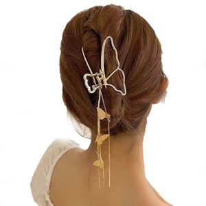 มิโอะกิ๊บหนีบผมโลหะแบบหนีบสุดหรูพร้อมผีเสื้อเครื่องประดับผมสำหรับสุภาพสตรีผู้หญิงเด็กผู้หญิง - Product Image 1
