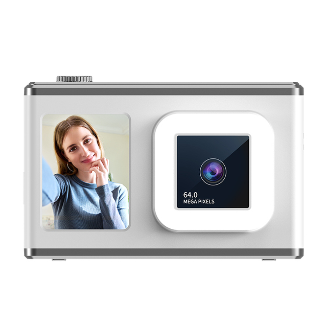 Classic Portable 2.4inch CCD Camera Dual Lens 1080P HD Video Recorder Kids Mini Digital Cameras for Photography
