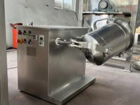 Agitateur industriel 3D pour poudres sèches avec capacité de séchage automatique, capacité de 200L, en acier SUS316L de haute qualité pour l'industrie alimentaire