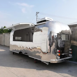 Remorque alimentaire mobile en acier inoxydable pour la vente <span class=keywords><strong>de</strong></span> hamburgers et <span class=keywords><strong>de</strong></span> pizzas - Product Image 2