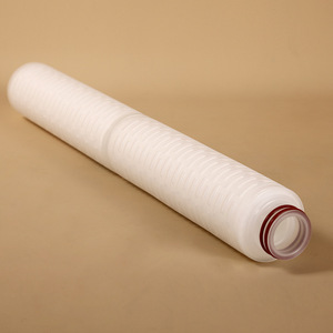 10-Inch Pp Pleated Filter Cartridge 222 Flat Top Microporous For Industrial Chemical Electronic Filtration - Product Image 4
